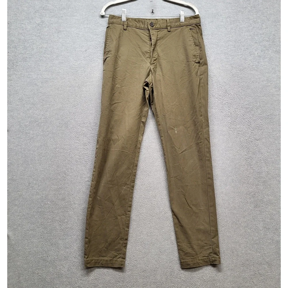 Banana Republic Men Pants 29X32 Khaki Chino Twill READ